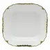 Princess Victoria Dark Green Square Fruit Dish 11 in Sq