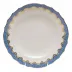 Fish Scale Blue Salad Plate 7.5 in D