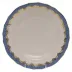 Fish Scale Blue Dessert Plate 8.25 in D