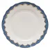 Fish Scale Blue Dinner Plate 10.5 in D