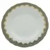 Fish Scale Gray Rim Soup Plate 8 in D