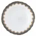 Fish Scale Black Salad Plate