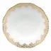 Fish Scale Gold Rim Soup Plate 8 in D