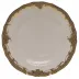 Fish Scale Brown Dessert Plate 8.25 in D