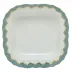 Fish Scale Turquoise Square Fruit Dish 11 in Sq