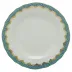 Fish Scale Turquoise Dessert Plate 8.25 in D