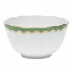 Fish Scale Jade Round Bowl 3.5 Pt 7.5 in D