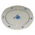Chinese Bouquet Blue Platter 17 in L X 12.5 in W