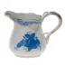 Chinese Bouquet Blue Creamer 1.5 Oz 2 in H