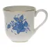 Chinese Bouquet Blue Mug 10 Oz 3.5 in H