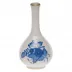 Chinese Bouquet Blue Small Bud Vase 3.5 in H