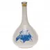 Chinese Bouquet Blue Medium Bud Vase 5.25 in H