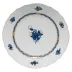Chinese Bouquet Black Sapphire Service Plate 11 in D