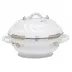 Princess Victoria Light Blue Tureen With Branch 2 Qt 9.5 in H