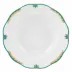 Princess Victoria Turquoise Rim Soup Plate 8 in D