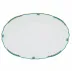 Princess Victoria Turquoise Platter 15 in L X 11.5 in W