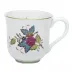 Chinese Bouquet Multicolor Mug 10 Oz 3.5 in H