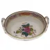 Chinese Bouquet Multicolor Small Basket With Handles 2.75 in L X 2.25 in W