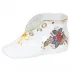 Chinese Bouquet Multicolor Baby Shoe 4.5 in L X 2.75 in H