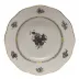 Chinese Bouquet Black Rim Soup Plate 8 in D