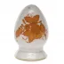 Chinese Bouquet Rust Salt Shaker Multi Hole 2.5 in H