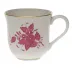 Chinese Bouquet Raspberry Mug 10 Oz 3.5 in H