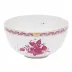 Chinese Bouquet Raspberry Small Bowl 3 in H X 5.75 in D