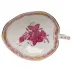 Chinese Bouquet Raspberry Leaf Tray 4.5 in L X 3 in W
