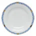 Chinese Bouquet Garland Blue Dessert Plate 8.25 in D