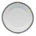 Chinese Bouquet Garland Black Sapphire Dinner Plate 10.5 in D