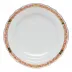 Chinese Bouquet Garland Rust Salad Plate 7.5 in D