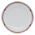 Chinese Bouquet Garland Raspberry Dinner Plate 10.5 in D
