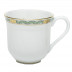 Chinese Bouquet Garland Green Mug 10 Oz 3.5 in H