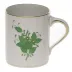 Chinese Bouquet Green Coffee Mug 16 Oz 4 in H