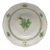 Chinese Bouquet Green Oatmeal Bowl 6.5 in D