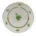 Chinese Bouquet Green Dinner Plate 10.5 in D