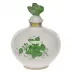 Chinese Bouquet Green Perfume With Butterfly 4 in W X 5 in H