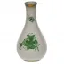 Chinese Bouquet Green Vase 6.5 in H