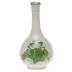 Chinese Bouquet Green Small Bud Vase 3.5 in H