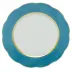 Silk Ribbon Turquoise Service Plate 11 in D
