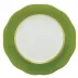 Silk Ribbon Fern Dessert Plate 8.25 in D