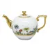 Asian Garden Multicolor Tea Pot With Twist 40 Oz