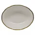 Gwendolyn Gold Oval Vegetable Dish 10 in L X 8 in W