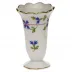 Blue Garland Multicolor Scalloped Bud Vase 2.5 in H