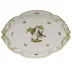 Rothschild Bird Multicolor Ribbon Tray With Green Ribbon 15.75 in L X 11 in W