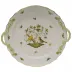 Rothschild Bird Multicolor Chop Plate With Handles 14 in D