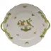 Rothschild Bird Multicolor Chop Plate With Handles 12 in D