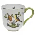 Rothschild Bird Motif 07 Multicolor Mug 10 Oz 3.5 in H