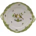 Rothschild Bird Multicolor Chop Plate With Handles 12 in D