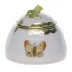 Queen Victoria Multicolor Honey Pot With Rose 2.5 in H